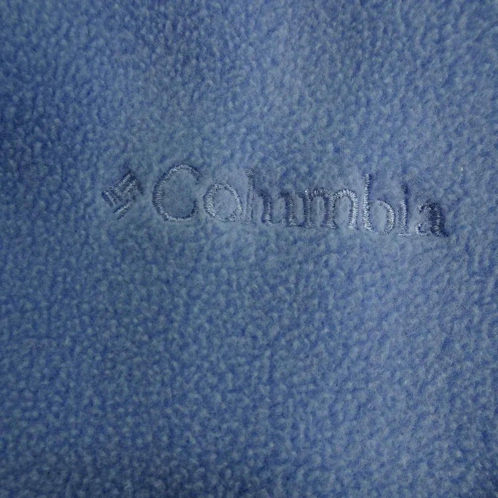 Columbia Sky Blue Fleece Jacket Size Medium